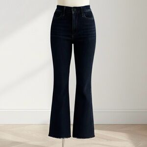 Mother high rise fray jeans